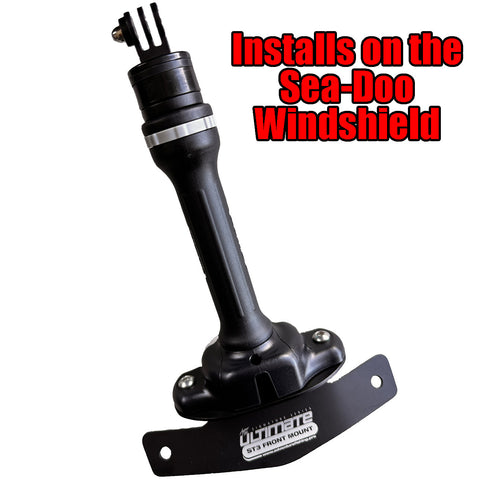 Windshield Ultimate ST3 Front Mount for Sea-Doo EXPLORER PRO or ST3 Hull skis fitted with the windshield