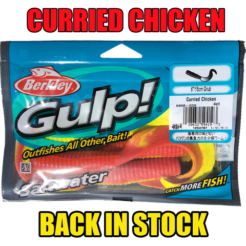 Gulp Soft Bait Packet 6" Grub