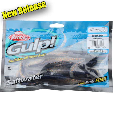 Gulp Soft Bait Packet 6.5" Nemesis